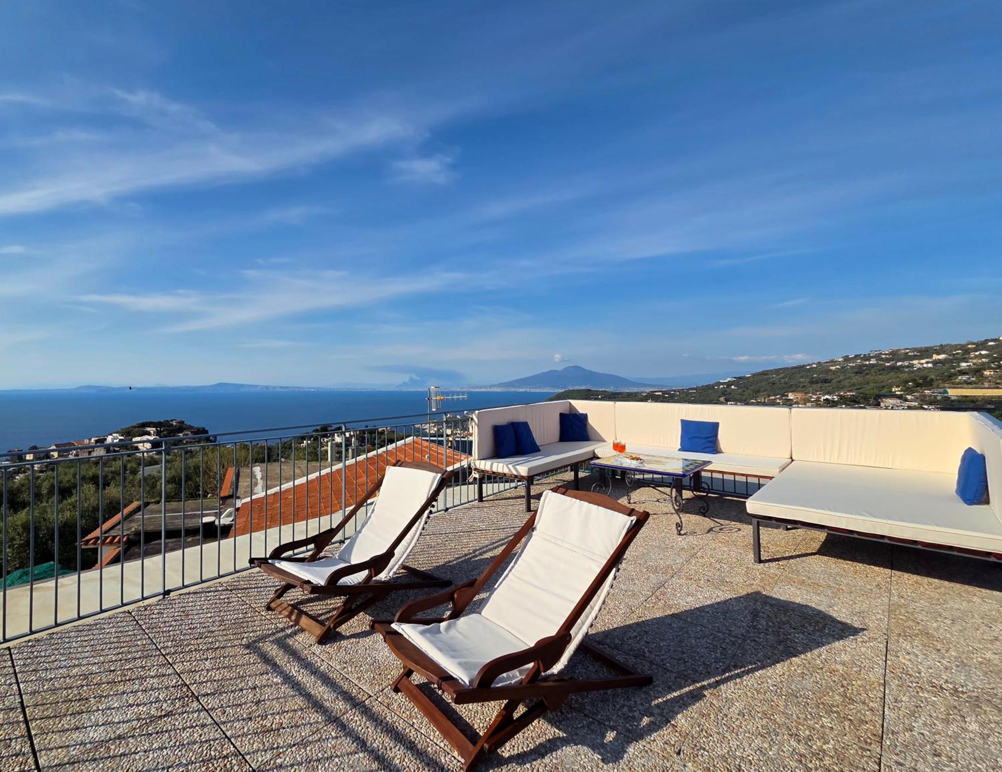 Sun & Relax, Relaxing Location With Seaview Βίλα Massa Lubrense Εξωτερικό φωτογραφία