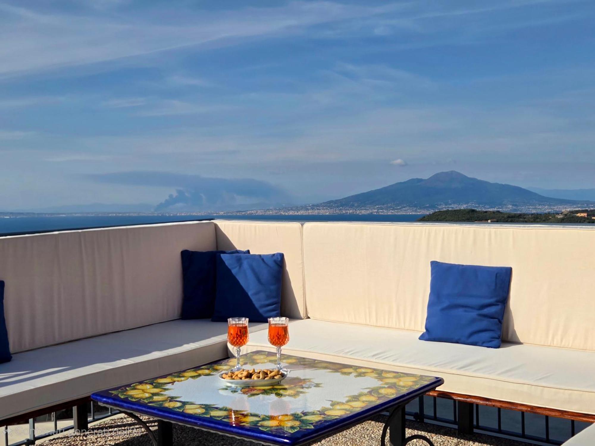 Sun & Relax, Relaxing Location With Seaview Βίλα Massa Lubrense Εξωτερικό φωτογραφία