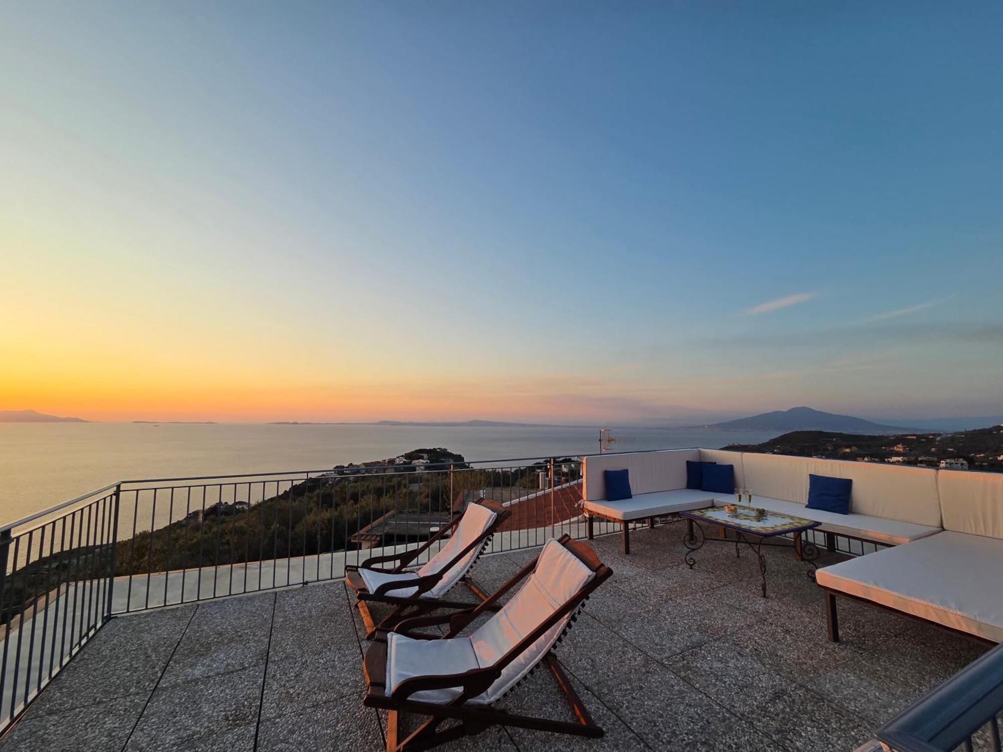 Sun & Relax, Relaxing Location With Seaview Βίλα Massa Lubrense Εξωτερικό φωτογραφία