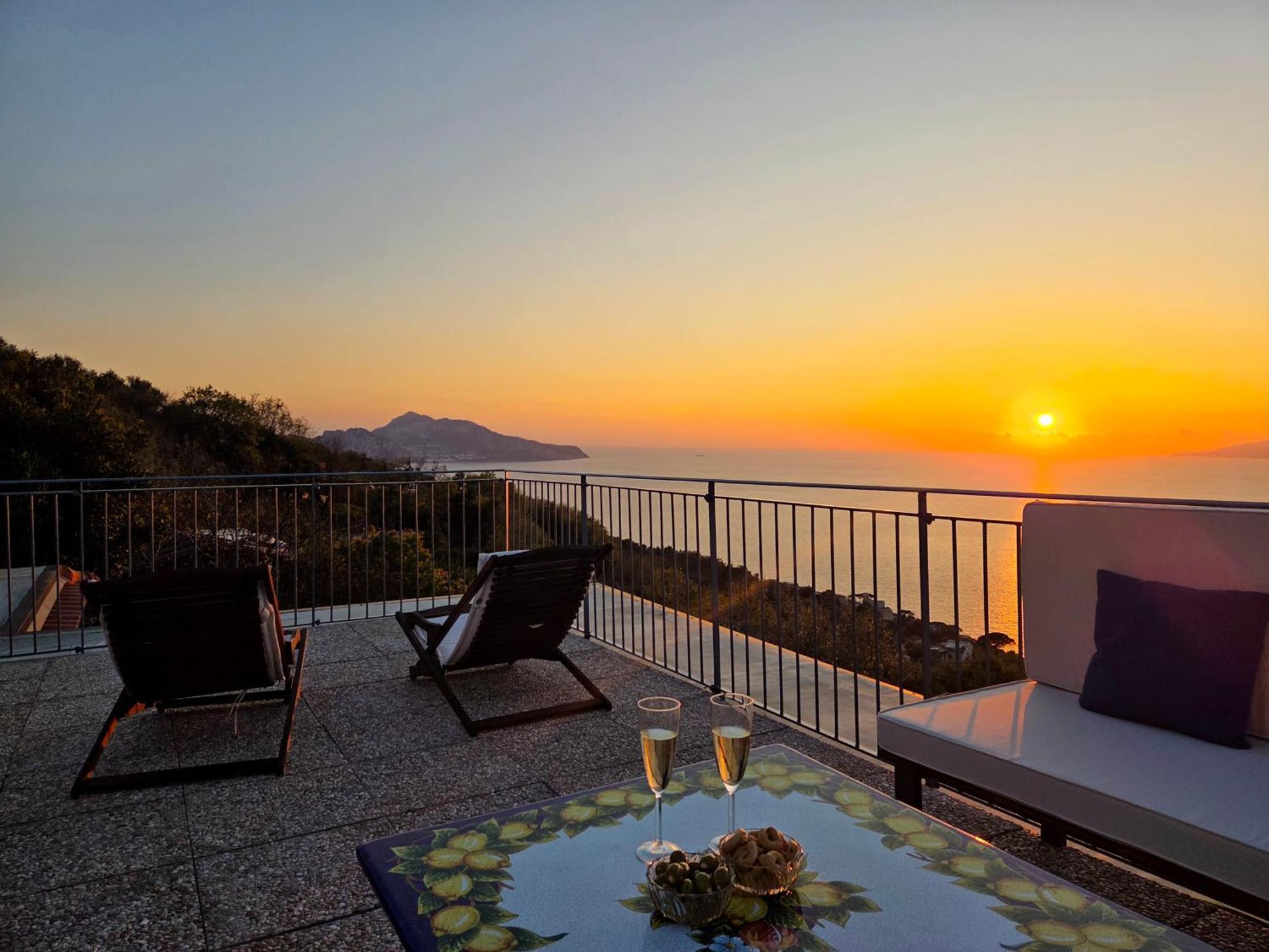 Sun & Relax, Relaxing Location With Seaview Βίλα Massa Lubrense Εξωτερικό φωτογραφία